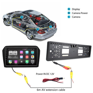 Capteur de stationnement vidéo de <span class=keywords><strong>voiture</strong></span> étanche et durable avec capteur de moniteur à quatre voies Détecteur de <span class=keywords><strong>radar</strong></span> de secours d'assistance inverse <span class=keywords><strong>pour</strong></span> moniteur Ca - Product Image 4