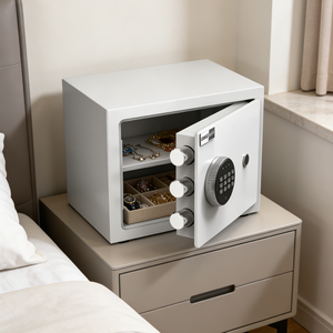 <span class=keywords><strong>Coffre</strong></span>-<span class=keywords><strong>fort</strong></span> H20 compact pour la maison, avec serrure électronique à empreinte digitale et code, idéal pour chambre, bureau, banque, hôtel - Product Image 5