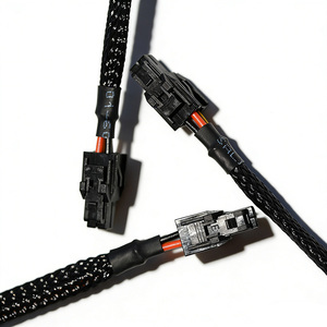 Fabrieksautobouw elektronische PVC-geïsoleerde 2-polige 6,3 mm connector elektrische bedradingssysteem - Product Image 3