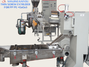 HKY95 CO-ROTATINGパラレルツインスクリューエクストルーダー、水冷ストランドペレタイジング付き - Product Image 5