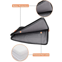 Sac à main pour ordinateur portable 12-15 pouces, étui pour Ultrabook, housse pour ordinateur portable, pochette antichoc pour ordinateur portable, pochette de voyage simple en polyester