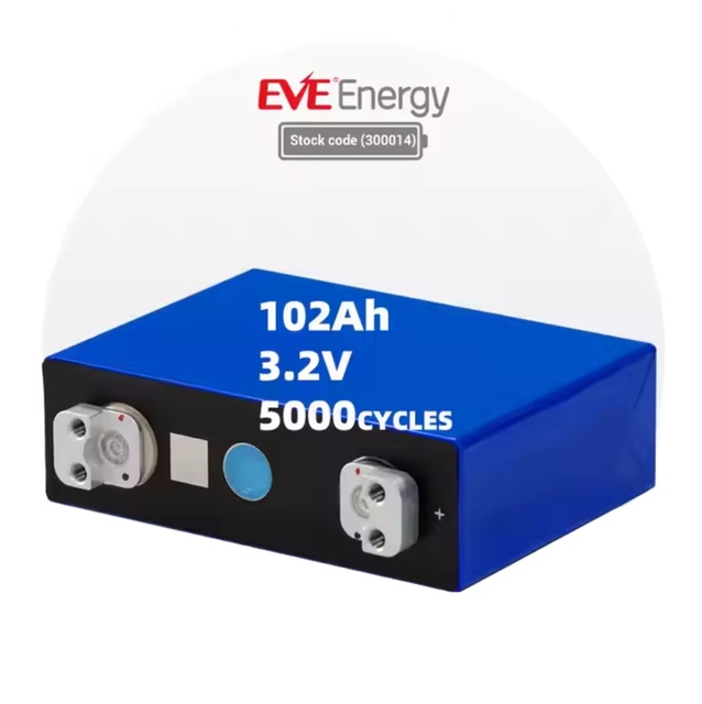 EVE LF100LA 3.2V 102Ah Lifepo4 Battery 12V 24V 48V 100Ah Grade a 6000 Cycles Lithium Power Lifepo4 Battery Prismatic Cells