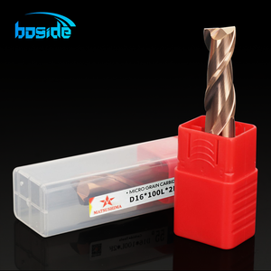 Dao phay đầu vuông phẳng hợp kim cứng HRC45/55/60/65, giá sỉ, tùy chỉnh 4 rãnh - Product Image 5