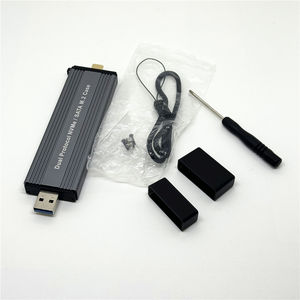 <span class=keywords><strong>M</strong></span>.2 อะแดปเตอร์ตู้ SSD โปรโตคอลคู่ NVMe PCIe SATA NGFF, อินเทอร์เฟซคู่ USB C USB 3.0 ประเภท-C ถึง M2 กล่องขยายที่เก็บ SSD - Product Image 5