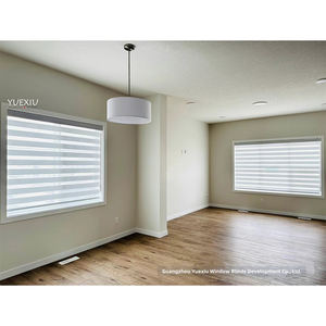 Stores zébrés automatiques sans fil Rideaux d'ombrage électriques décoratifs intérieurs Zebra Blackout Shades Sun - Product Image 2