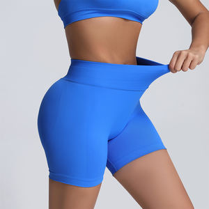 Nouvel Arrivage Personnalisé Short de Sport Sans Couture Taille Haute pour Femme, Course, Entraînement, Fitness, Gym, Yoga - Product Image 2