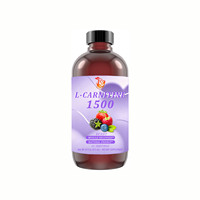 Complément Liquide de L-Carnitine Saveur Baies – Favorise le Métabolisme des Graisses, Booste l'Énergie Cellulaire, Améliore la Récupération Post-Entraînement – Végétalien et à Base de Plantes
