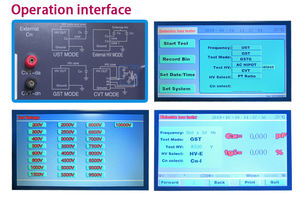 Testeur électronique de perte diélectrique à haute pression, capacité du transformateur et delta de bronzage pour le facteur de puissance d'isolation des équipements de test - Product Image 6