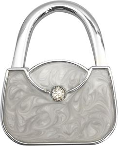 Gancho Plegable Metálico para Bolsos, Portátil, de Entrega Rápida, Accesorio Único para Bolsos, para Mesa, Restaurante u Oficina - Product Image 5
