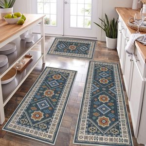 Bắc Âu Retro Ba Tư Thảm Hiện Đại Phong Cách Dân tộc Châu Âu Trang Trí Nội Thất Sang Trọng Mat Polyester Thảm Cho Phòng Khách - Product Image 4