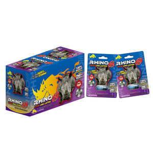 Botol pil Rhino, kemasan kotak tampilan kartu efek 3D, botol pil peningkat seksual pria, praktis - Product Image 6