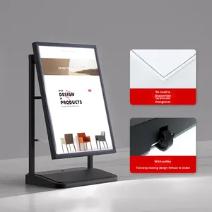 Support d'affichage LED extérieur résistant au vent avec base à eau pour la publicité sur trottoir - Product Image 3