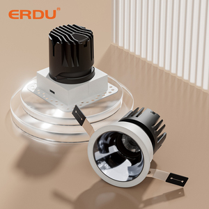 Spots encastrés réglables ERDU 5W anti-éblouissement, spots LED sans cadre - Product Image 4