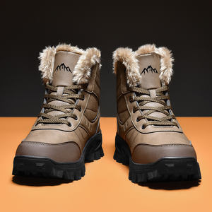 Nuove invernali <span class=keywords><strong>scarpe</strong></span> <span class=keywords><strong>calde</strong></span> ispessenti grandi scarponi da neve impermeabili da esterno stivali invernali da <span class=keywords><strong>uomo</strong></span> - Product Image 3