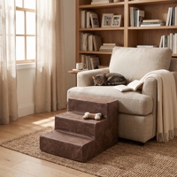 Hochdichte Schaumstoff-Haustiertreppe, Langlebige Katzenleiter, Rutschfeste Abnehmbare Waschbare Hundetreppe, Schaumstoff-Hundetreppe