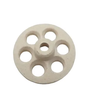 Six holes Cordierite Ceramic Part Electric Heating Element