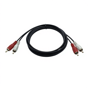 <span class=keywords><strong>Cable</strong></span> de <span class=keywords><strong>Audio</strong></span> RCA COMTON de 30 AWG - 2 Conectores RCA a 2 Conectores RCA, <span class=keywords><strong>Cable</strong></span> de <span class=keywords><strong>Audio</strong></span> Estéreo <span class=keywords><strong>Rojo</strong></span> <span class=keywords><strong>y</strong></span> <span class=keywords><strong>Blanco</strong></span> - Product Image 2