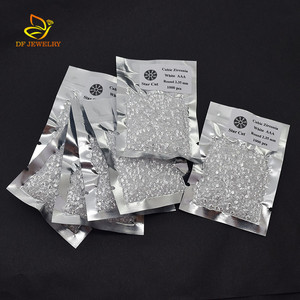 Circonia Cúbica Blanca de Alta Calidad, Corte Brillante Redondo, para Joyería con Micropavé - Product Image 3