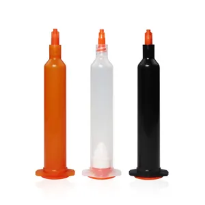 Industriële Hoge Kwaliteit Kunststof Anti-Uv 10cc 20cc 30cc 50cc 70cc Amber Musashi Precisie Dispenser Spuitvat