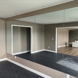 China <b>Mirror</b> Supplier: Full - Length Oversized <b>Silver</b> - Gym <b>Mirror</b>, Ultra Thin <b>Mirror</b> Glass, Competitive Glass <b>Mirror</b> Prices - Product Image 1