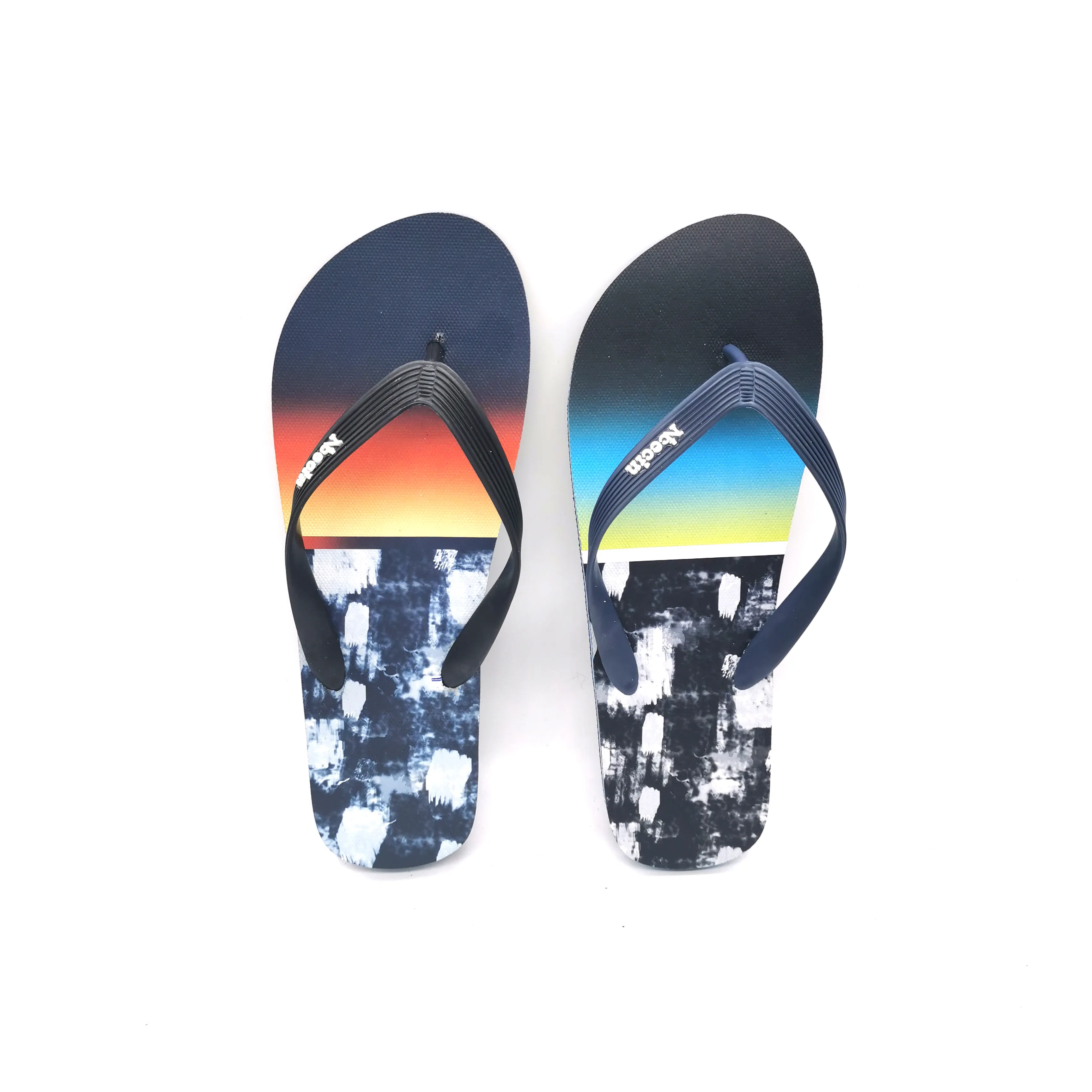 Мужские шлепанцы унисекс, летние сандалии с принтом, пляжные тапочки, индивидуальный логотип, 2020
