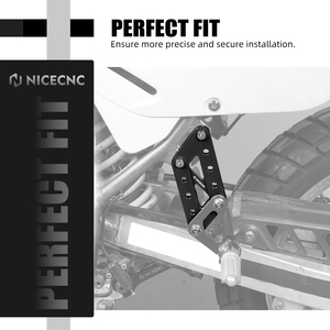 ที่พักเท้าผู้โดยสาร Nicecnc ที่ค้ำสำหรับเปลี่ยนที่ตั้งใหม่ได้สำหรับ DR650S Suzuki 1996-2024 DR650SE DR650S/<span class=keywords><strong>SE</strong></span> DR 650 S DR 650 <span class=keywords><strong>SE</strong></span> <span class=keywords><strong>DR650</strong></span> S <span class=keywords><strong>DR650</strong></span> <span class=keywords><strong>SE</strong></span> - Product Image 6