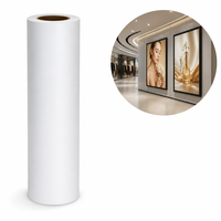 Rouleau de papier PP mat imperméable double face imprimable pour affiches, supports publicitaires et médias d'impression – Vente en gros