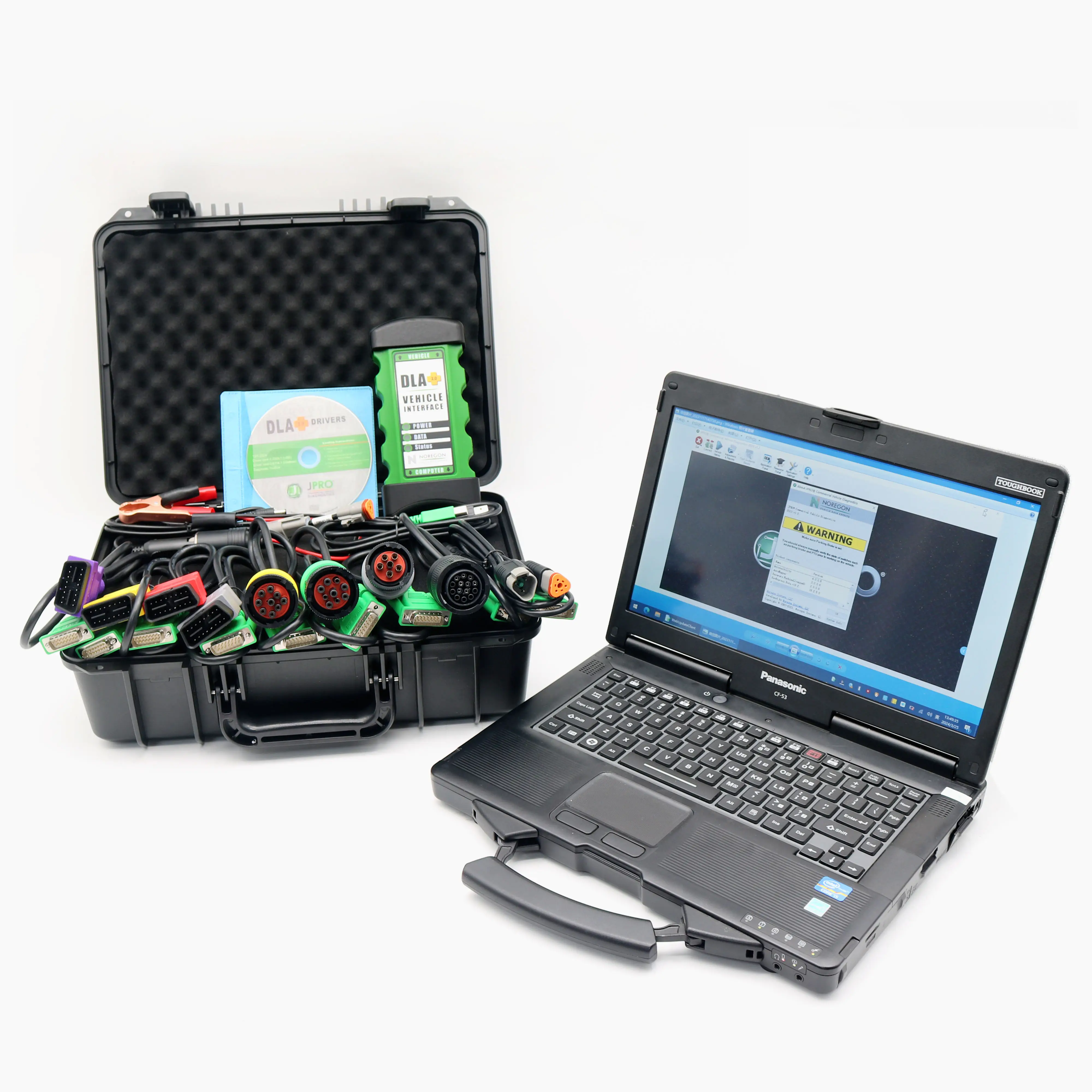 Клиент для OEM JPRO автомобильный диагностический инструмент адаптер DLA + 2,0 интерфейс дизельный V2019 программное обеспечение для тяжелых испытаний грузовиков