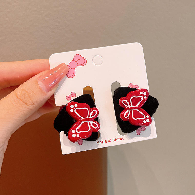 คลิปสามเหลี่ยมผีเสื้อ6 - 2อันไม่รวมการ์ด