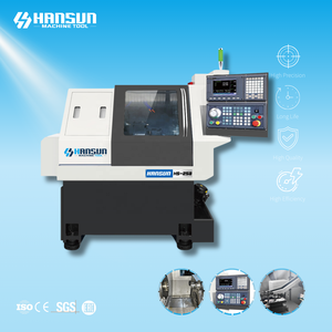 เครื่องกลึงซีเอ็นซีโลหะขนาดเล็กความแม่นยำสูง HANSUN HS-25A แบบ 8 หัวจับเครื่องมือ ระบบควบคุมแบบแบนหลายฟังก์ชั่น - Product Image 1