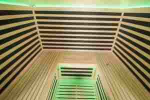Saunas de Hemlock para 5 Personas V Health, Sauna de Infrarrojos Lejanos con Salida de Fábrica - Product Image 5
