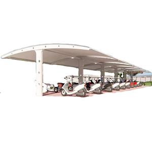 Cobertizo <span class=keywords><strong>de</strong></span> Estacionamiento para <span class=keywords><strong>Bicicletas</strong></span> y Vehículos Eléctricos con Estructura <span class=keywords><strong>de</strong></span> Membrana y Película Tensada para Uso Comunitario - Product Image 1