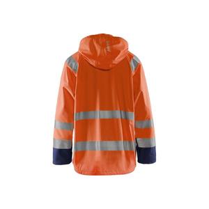 BLAKLADER - 432320005389L Veste de pluie Hi-Vis niveau 1 Orange/Bleu marine-EAN 7330509656365 PROTECTION TOUT TEMPS - Product Image 2