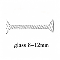 Accessoires de Porte et Fenêtre Bande en PVC en Forme de L Joint Auto-adhésif pour Verre
