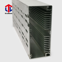 Boîtier de profilé d'extrusion d'aluminium CNC boîtier de dissipateur de chaleur PCB boîtier de boîte de jonction électronique en métal personnalisé en métal