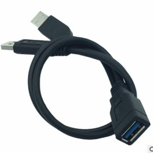สายอะแดปเตอร์ USB3.0 30 ซม. + 30 ซม. ตัวผู้เป็นตัวเมียสำหรับการถ่ายโอนข้อมูลคอมพิวเตอร์ทองแดงบริสุทธิ์พีวีซี - Product Image 3