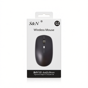 <b>S</b>&N Wireless <b>Mouse</b> 105x62x34mm Ergonomic Design For Computer Use - Product Image 2