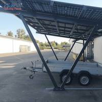 TLWY Nuovo Arrivo Prezzo all'Ingrosso Strutture di Parcheggio Impermeabili Fai-da-te Tettoia in Acciaio al Carbonio Sistema di Tetto Fotovoltaico Solare