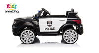 Voiture électrique pour enfants à prix abordable, jouet pour enfants, voiture de police à batterie 12V
