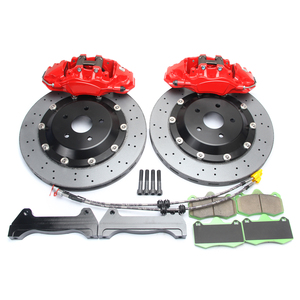 Kit de freinage carbone-céramique performant et évolutif, fiable, 10 pistons avant et 4 pistons arrière pour étriers de frein de course <span class=keywords><strong>Mercedes</strong></span>-<span class=keywords><strong>AMG</strong></span> GT GTS - Product Image 1