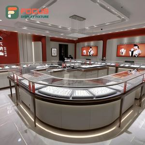 Fabricant de présentoirs sur mesure pour bijouteries, meubles de magasin en métal, vitrine à bijoux pour magasin commercial - Product Image 3