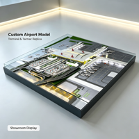 Modèle d'affichage personnalisé des infrastructures aéroportuaires et des terminaux aériens