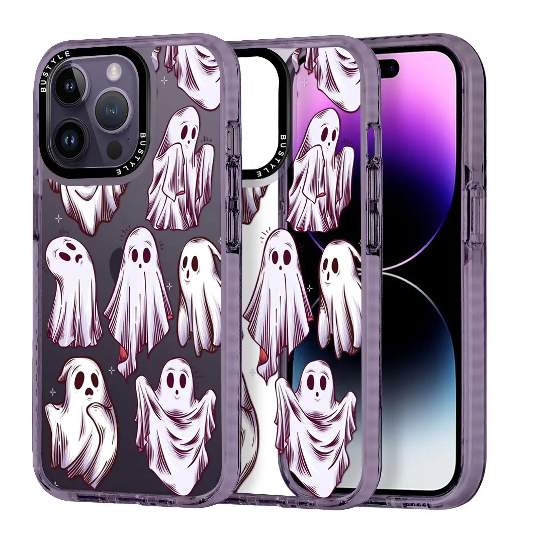 New Halloween Phone Cases Deep Purple Personalized TPE cover for iPhone 14 Plus 13 Pro Max Shockproof cool design iPhone14 case