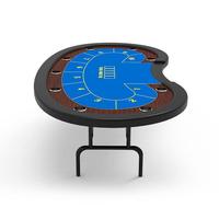 Lucky YH — Table de Poker 10 sièges personnalisés, pliable, bon marché, Texas, utilisé au Poker