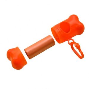 Lot combiné de distributeur de sacs à déjections canines en forme d'os, sacs à déjections pour animaux de compagnie en gros, 1 rouleau de plastique uni et support pour le nettoyage - Product Image 6