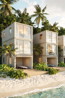 Hôtel mobile de vacances extérieur personnalisé moderne - Maisons préfabriquées, capsules spatiales, micro-maisons capsules