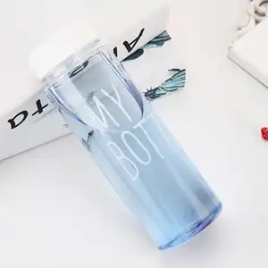 Factory Hot Sell Eco Friendly Portable Clear My Bottle Sport Plastic Glass Fruit Juice Water Bottle