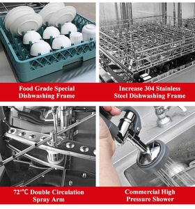 Lavavajillas Comercial <span class=keywords><strong>Industrial</strong></span> Eléctrico <span class=keywords><strong>de</strong></span> Alta Eficiencia, Tipo Campana, Automático e Independiente para Restaurante y Hotel, Maquinaria <span class=keywords><strong>de</strong></span> <span class=keywords><strong>Cocina</strong></span> - Product Image 3