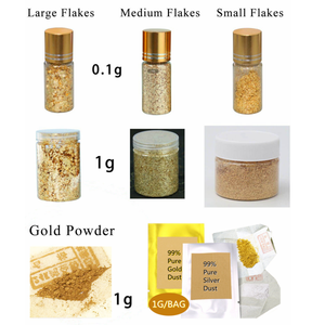 Imitation de flocons de <span class=keywords><strong>feuille</strong></span> <span class=keywords><strong>d</strong></span>'<span class=keywords><strong>or</strong></span> Pure 24K, 1G par bouteille, cosmétiques, ajout de <span class=keywords><strong>feuille</strong></span> <span class=keywords><strong>d</strong></span>'<span class=keywords><strong>or</strong></span> <span class=keywords><strong>d</strong></span>écorative, petits flocons de <span class=keywords><strong>feuille</strong></span> <span class=keywords><strong>d</strong></span>'<span class=keywords><strong>or</strong></span> 98% comestibles - Product Image 4