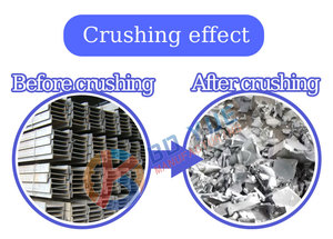 Metal Can Crusher for Home Use Scrap Metal Recycling Resource Crusher Hammer Mill Metal Crusher - Product Image 4